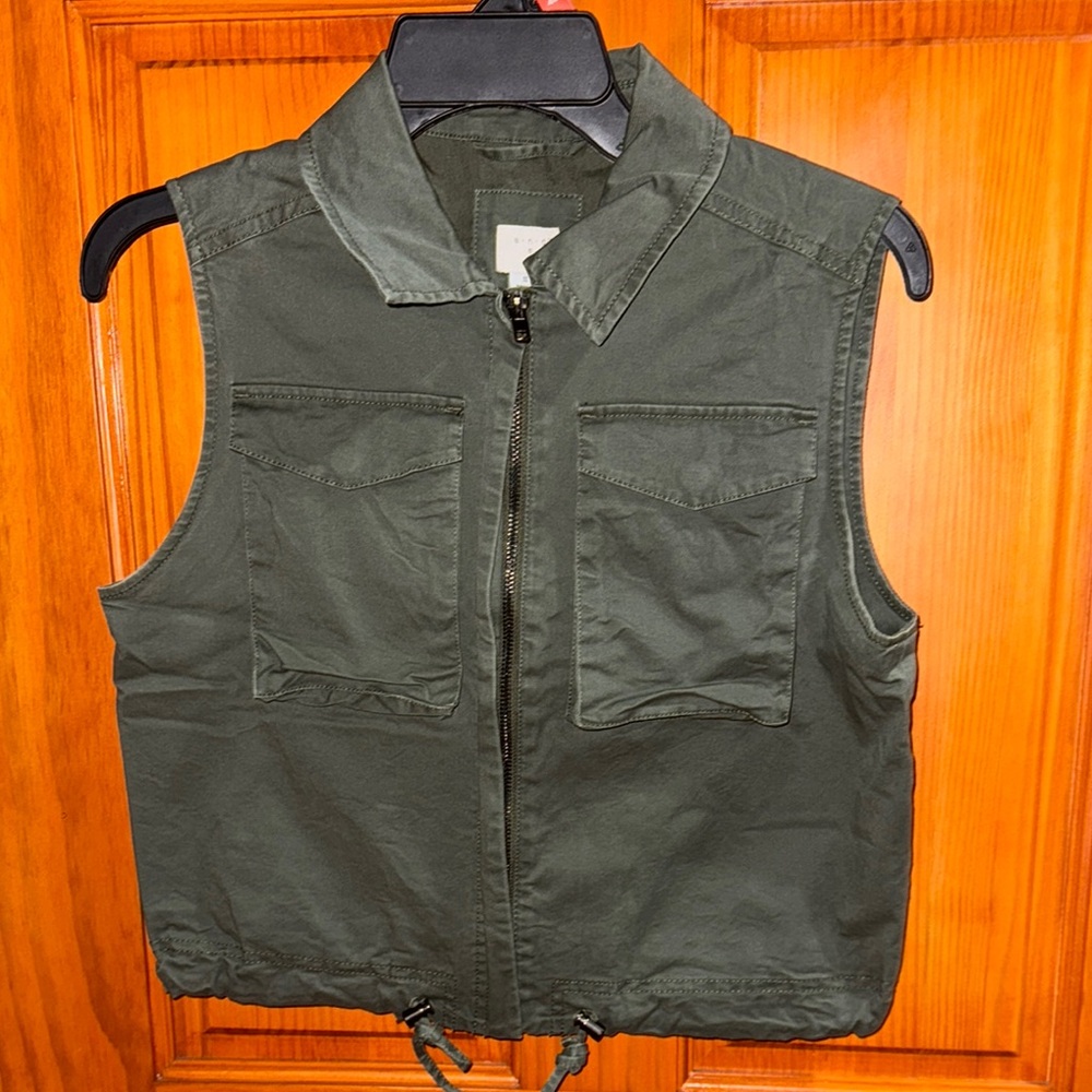 Target Olive Green Vest